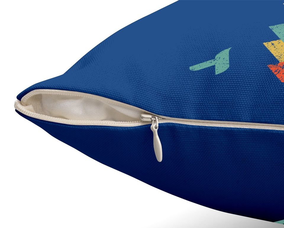 Retro Vintage Idaho Throwback Throw Pillow