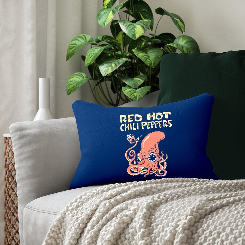 Red Hot Chili Peppers Lumbar Pillow