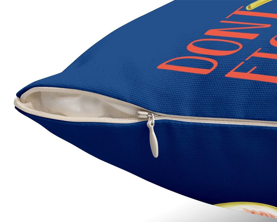 Dont Fig With Me Throw Pillow