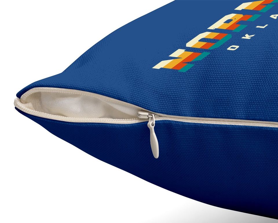 Norman Oklahoma Hometown Throw Pillow