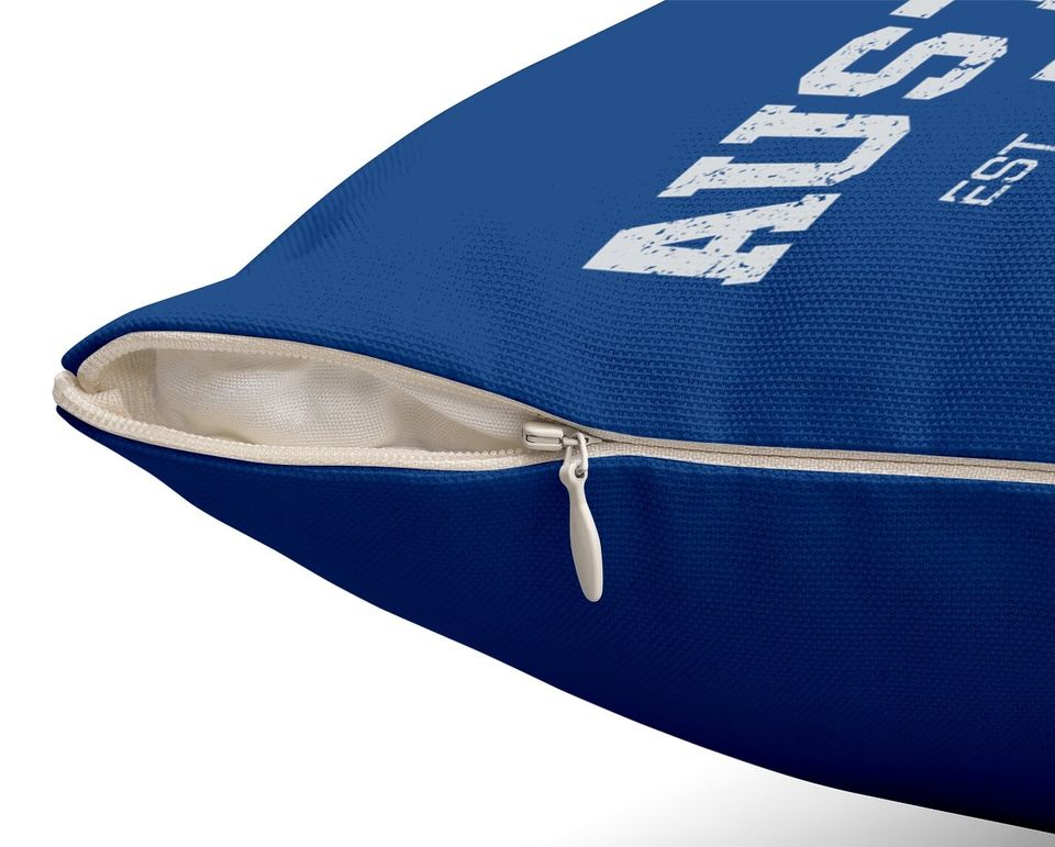 Austin Texas Throw Pillow