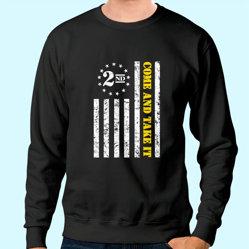 2nd Amendment Betsy Ross Flag 2A Libertarian Republican Sweatshirt