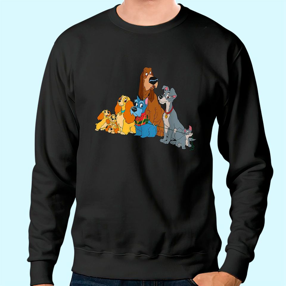 Lady and the Tramp Dogs Sweatshirt