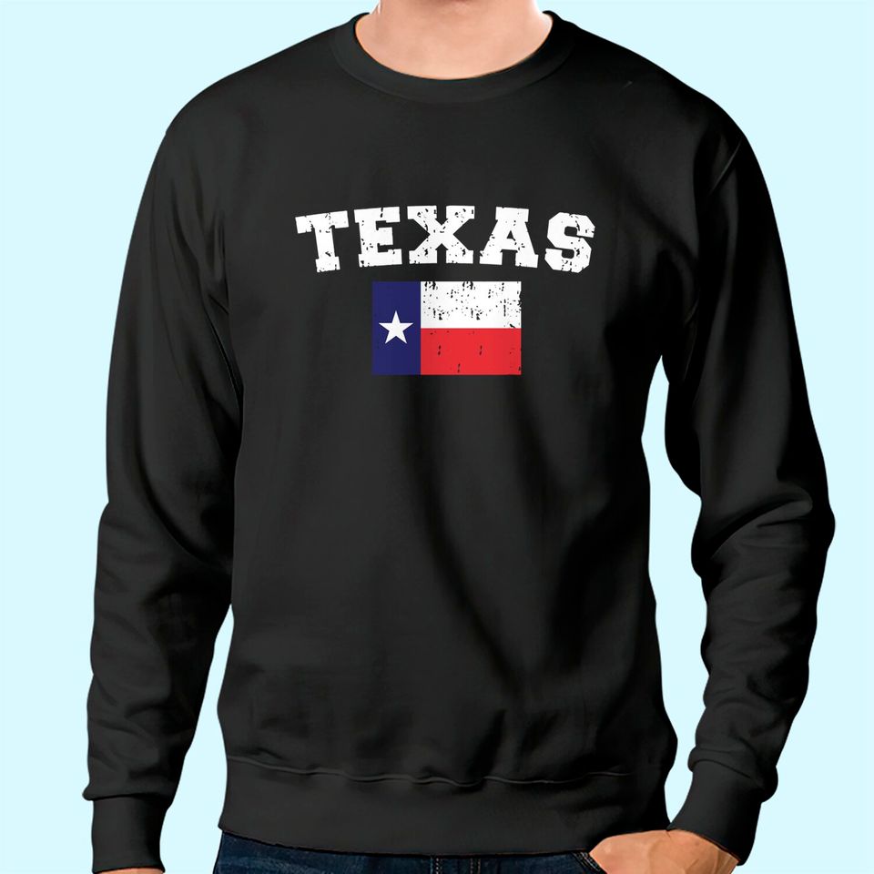 Men's Texas Flag Sweatshirt