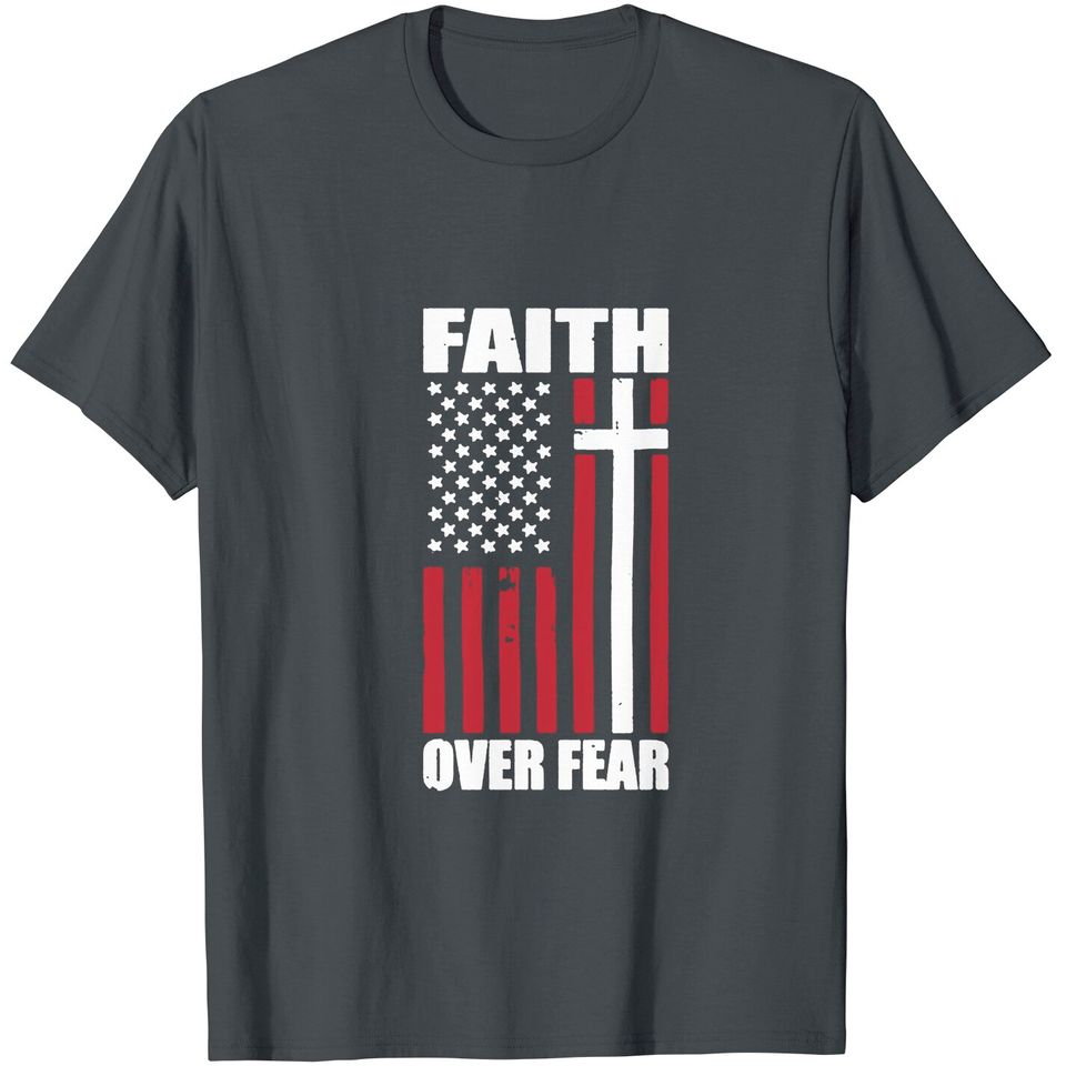Faith Over Fear Men's T Shirt