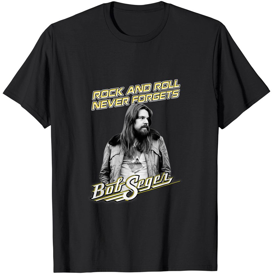 Vintage Bob Arts Seger Rock And Roll Gift For Fan And Lovers T-Shirt