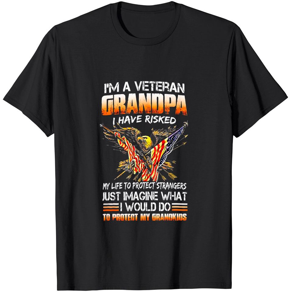 Veteran Day Grandfather Fathers T Shirt