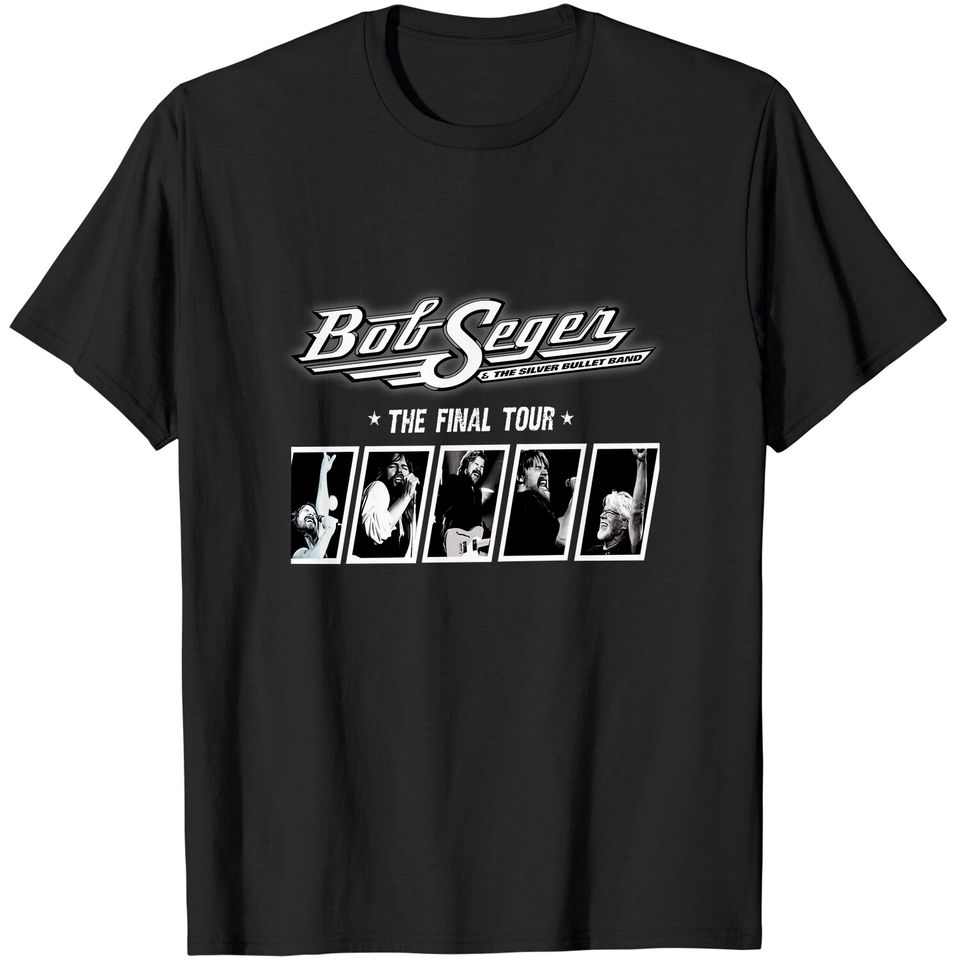Love Bob Art Seger Retro Rock And Roll Legends 1970s T-Shirt