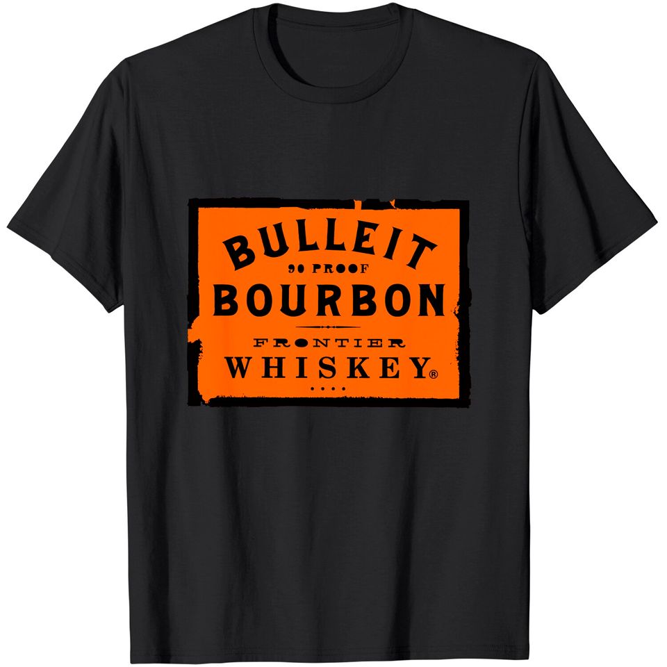 Bulleit Bourbon Frontier Whiskey t-shirt wine