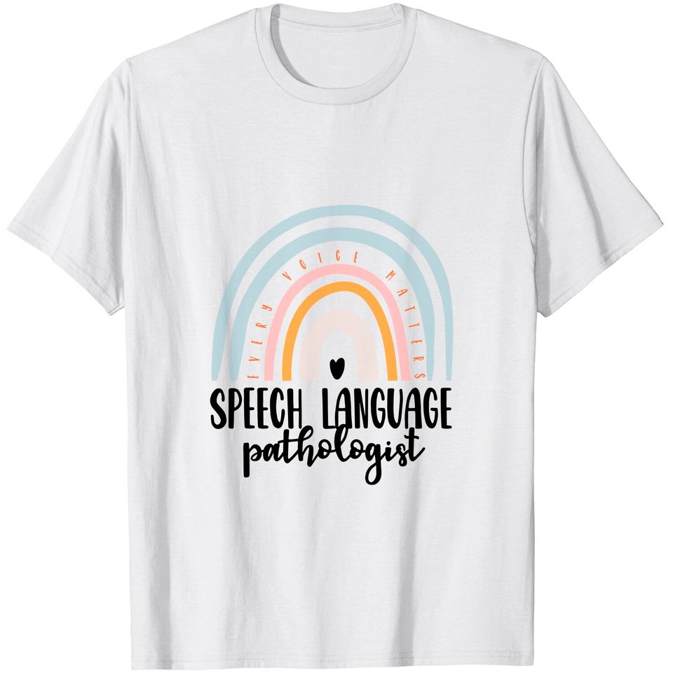 Speech Language Pathologist Speech Therapy T Shirt