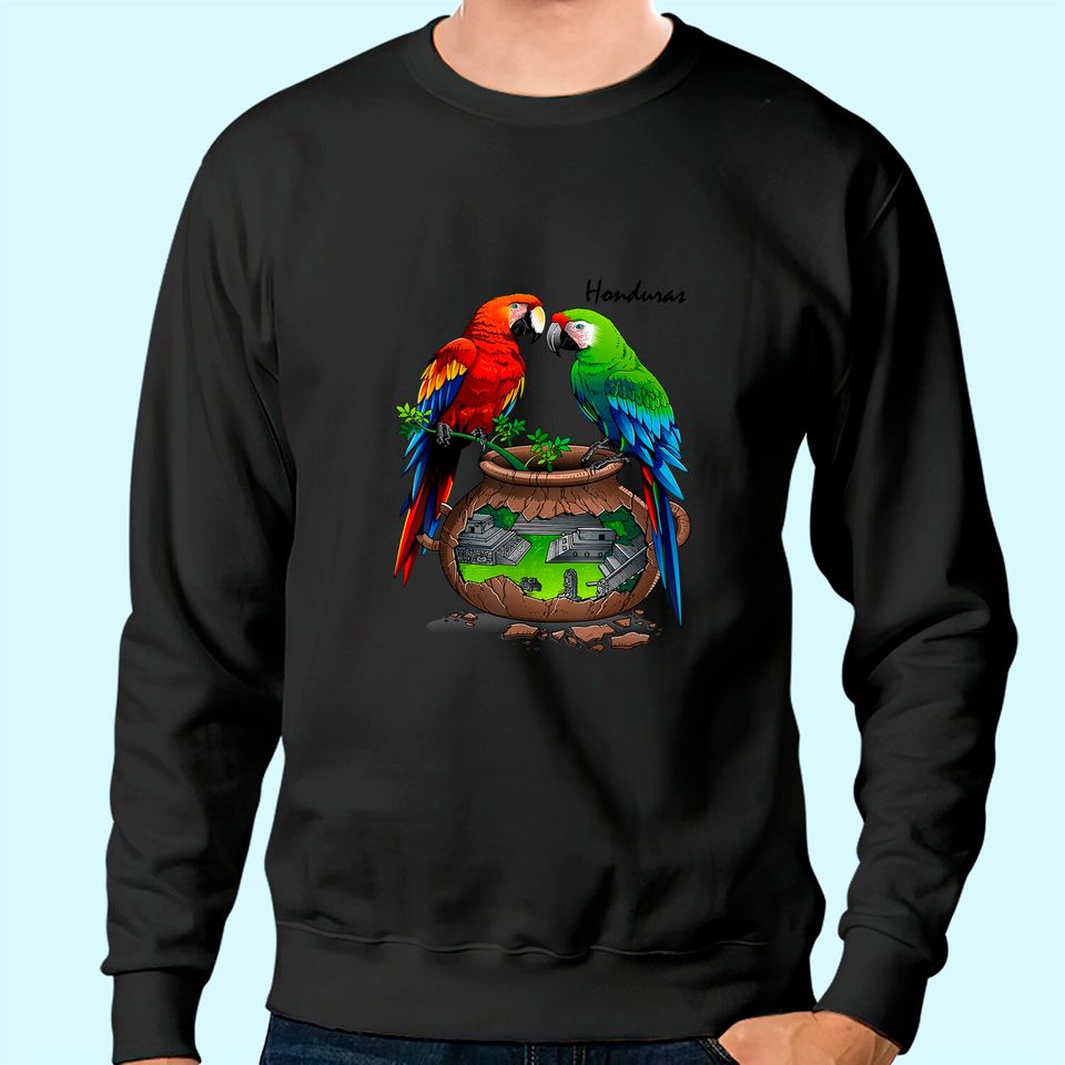 Honduras, Copan Maya Loros Sweatshirt