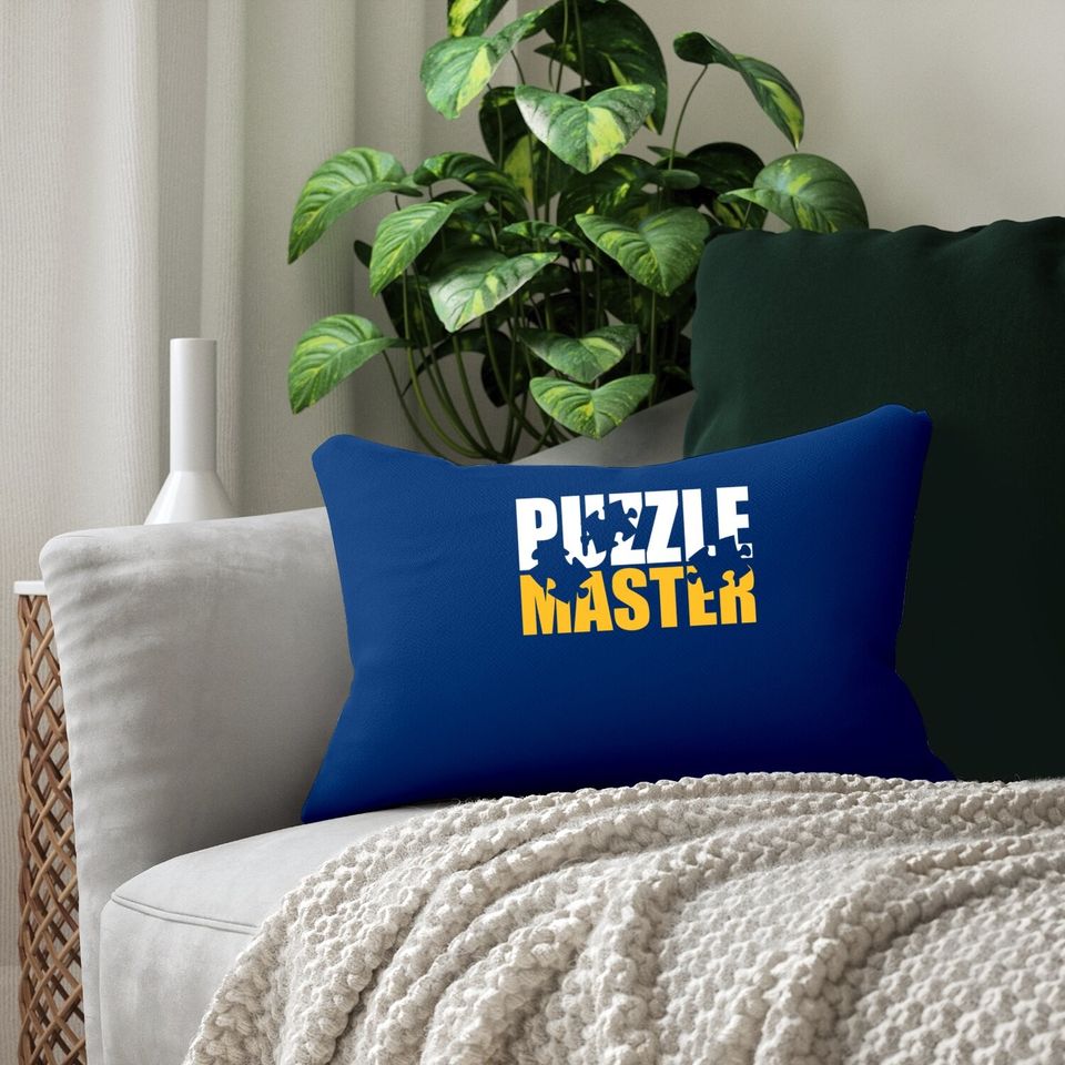 Jigsaw Puzzle Master Lumbar Pillow