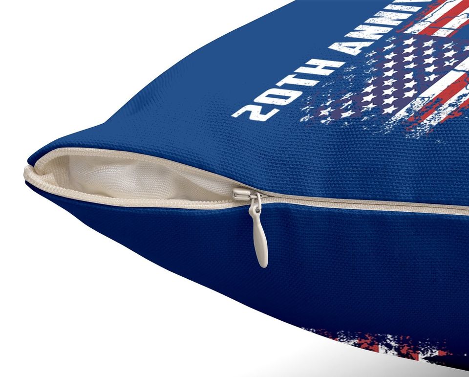 Patriot Day 2021 Never Forget 9-11 20th Anniversary Throw Pillow