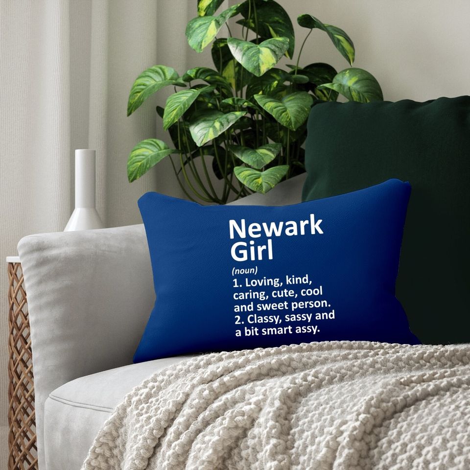 Newark New Jersey Lumbar Pillow