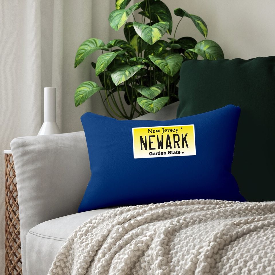 Newark New Jersey Lumbar Pillow