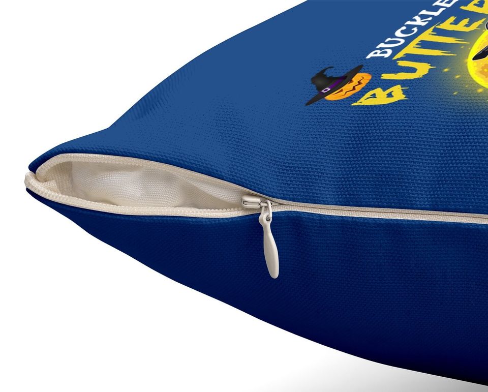 Buckle Up Buttercup You Just Flipped My Witch Switch Personalized Cat Throw Pillow