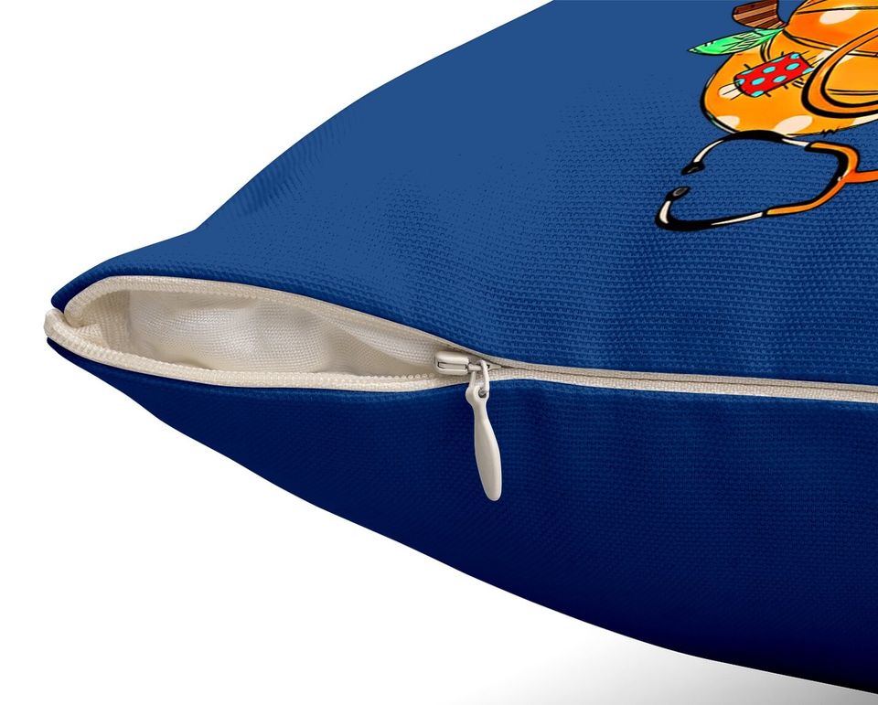 Fall Vibe And That Registered Nurse Life Autumn Thanksgiving Throw Pillow