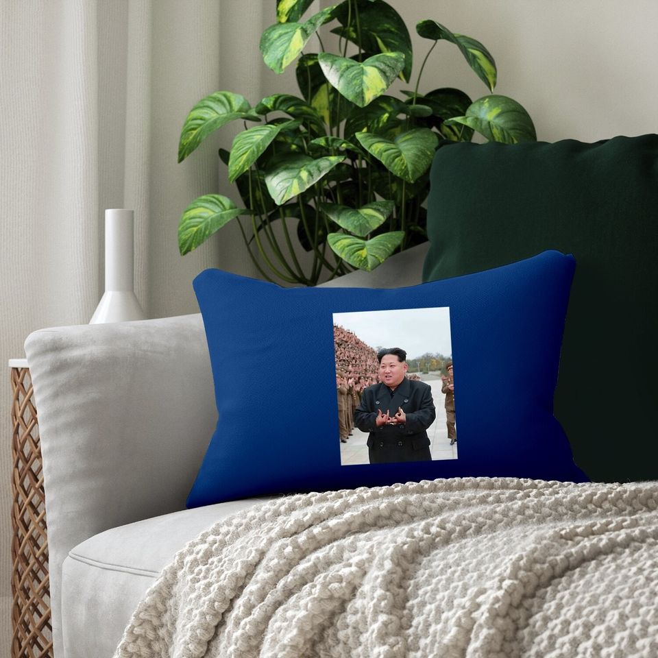 Kim Jong Un Blood Lumbar Pillow