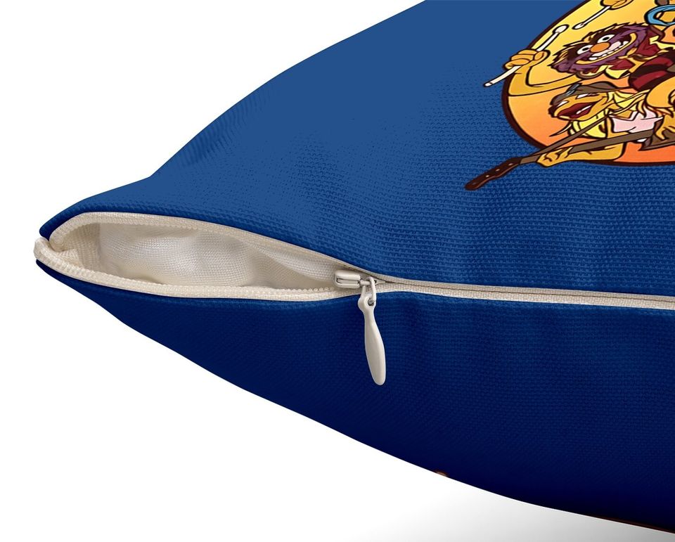 Dr Teeth And The Electric Mayhem Throw Pillow