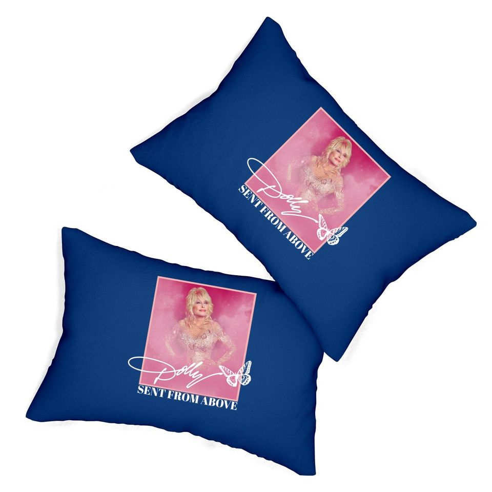 Dolly Parton Sent From Above Lumbar Pillow