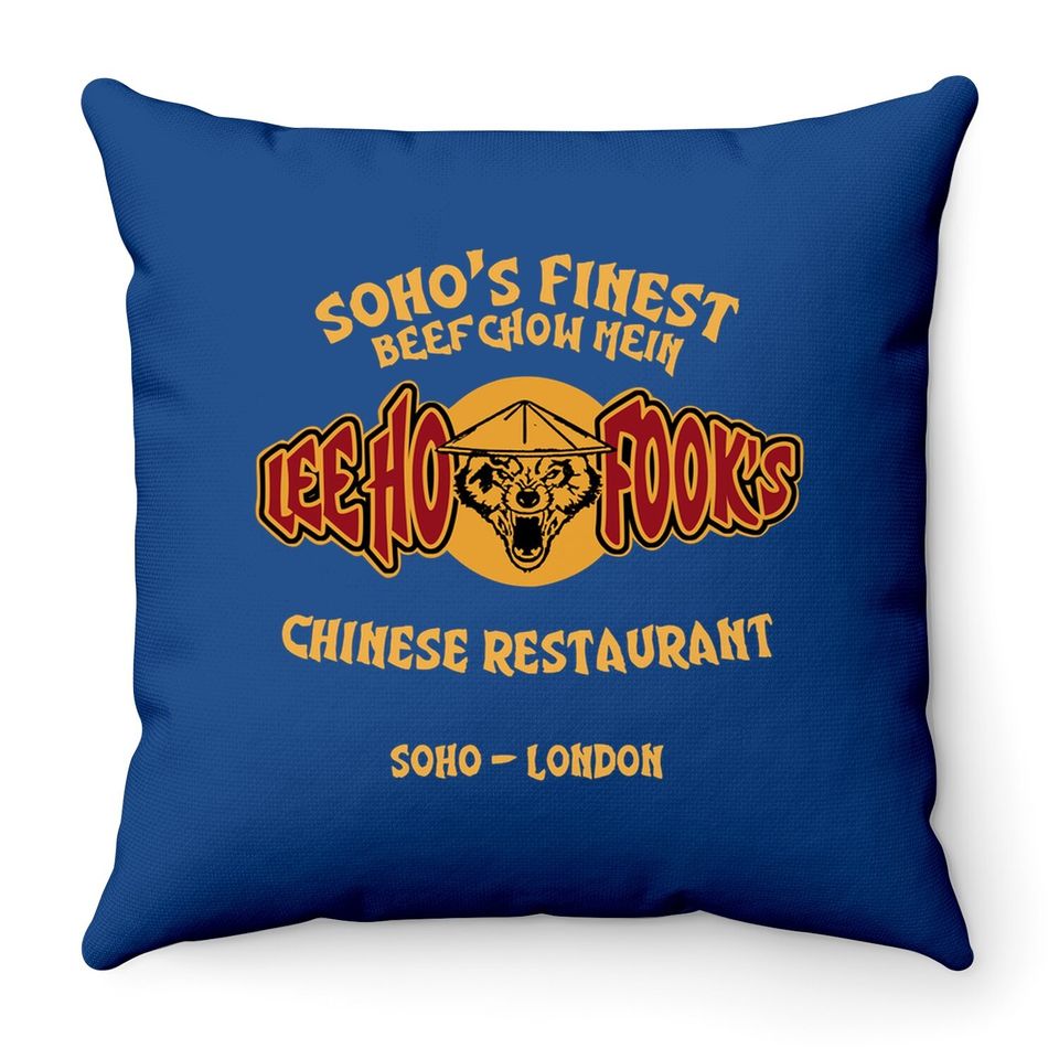 Lee Ho Fooks Werewolves Of London Throw Pillow