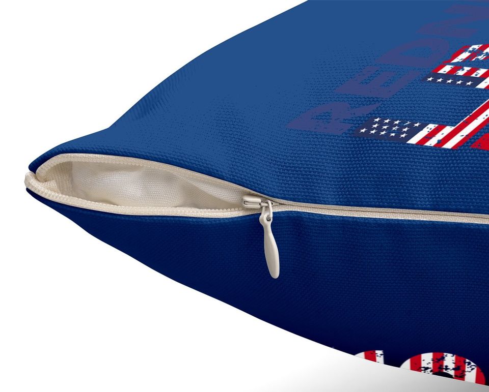 American Holiday Redneck Throw Pillow