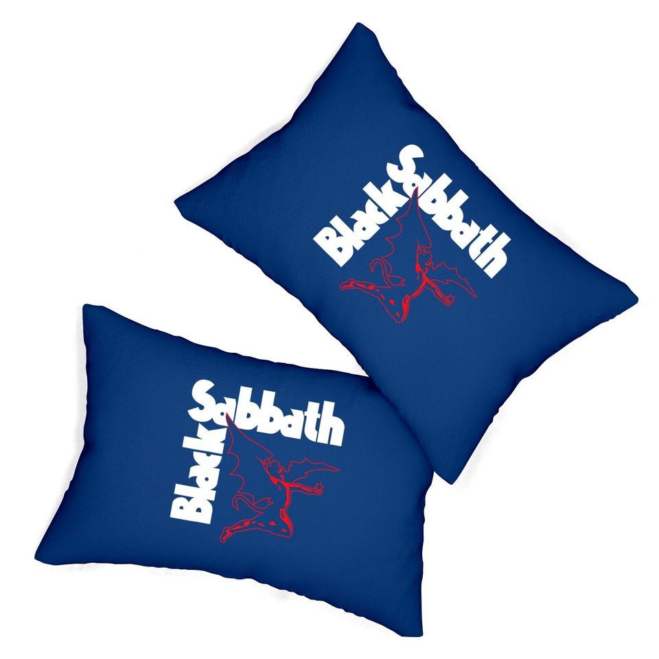 Black Sabbath  Creature Lumbar Pillow