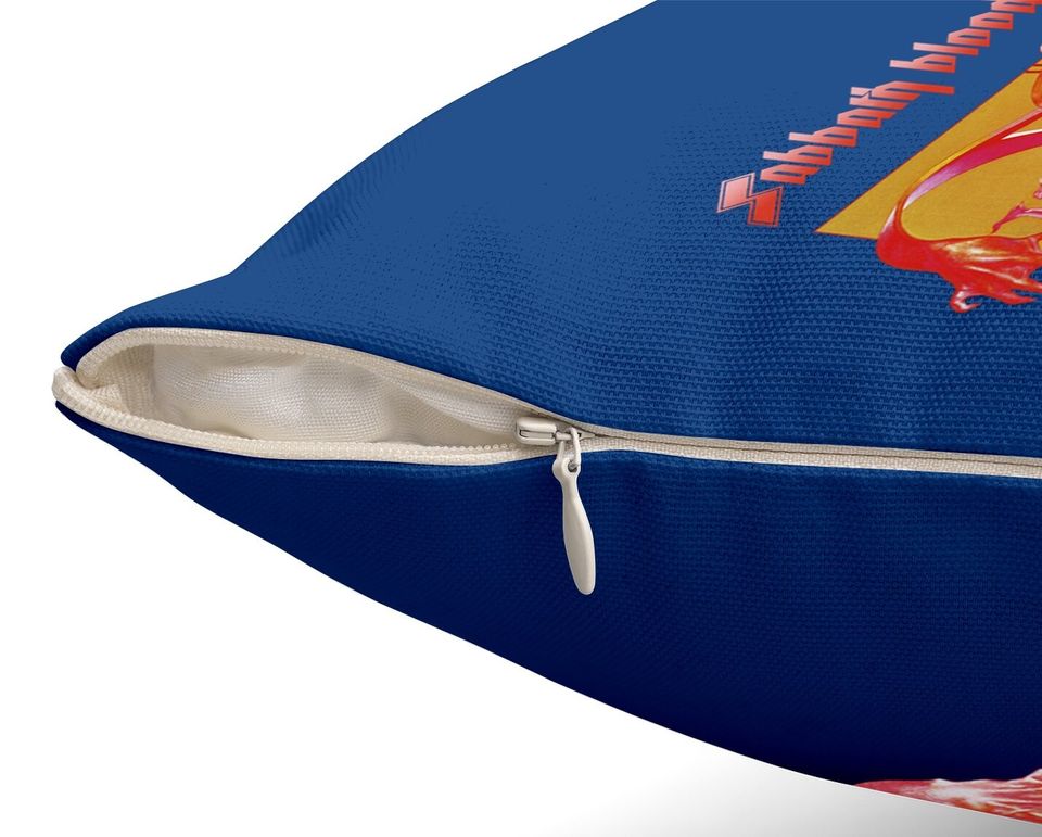 Black Sabbath  Sabbath Bloody Sabbath Bright Throw Pillow