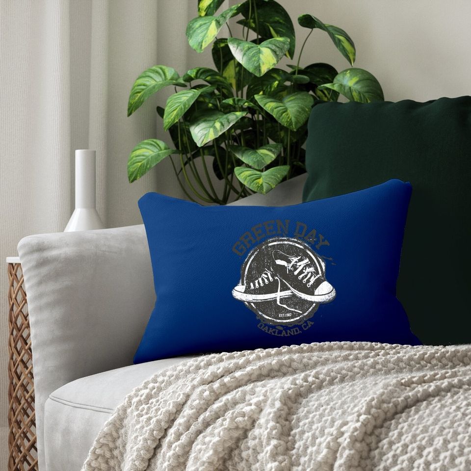 Green Day Converse 2 Lumbar Pillow