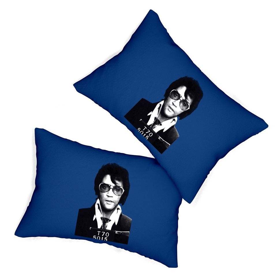 Elvis Presley King Rock N Roll Lumbar Pillow