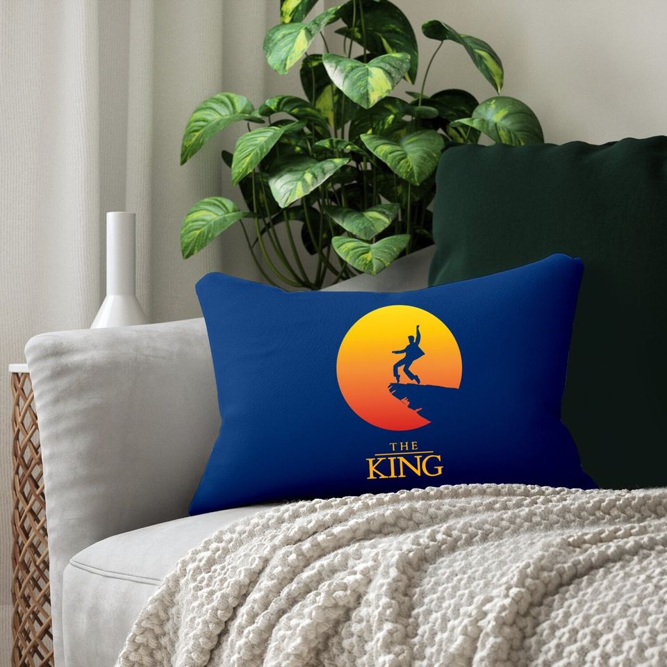 Elvis Presley The King Lumbar Pillow