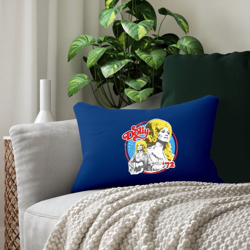Dolly Parton Lumbar Pillow