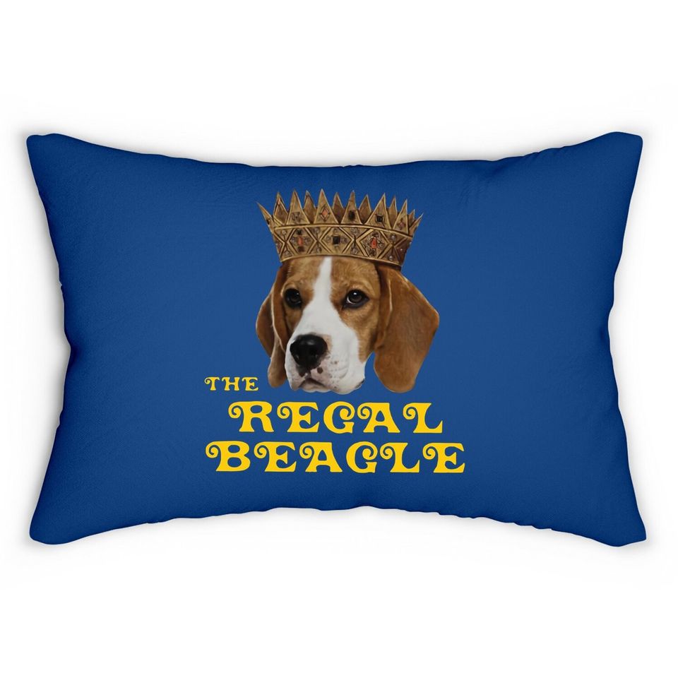 Regal Beagle Lumbar Pillow