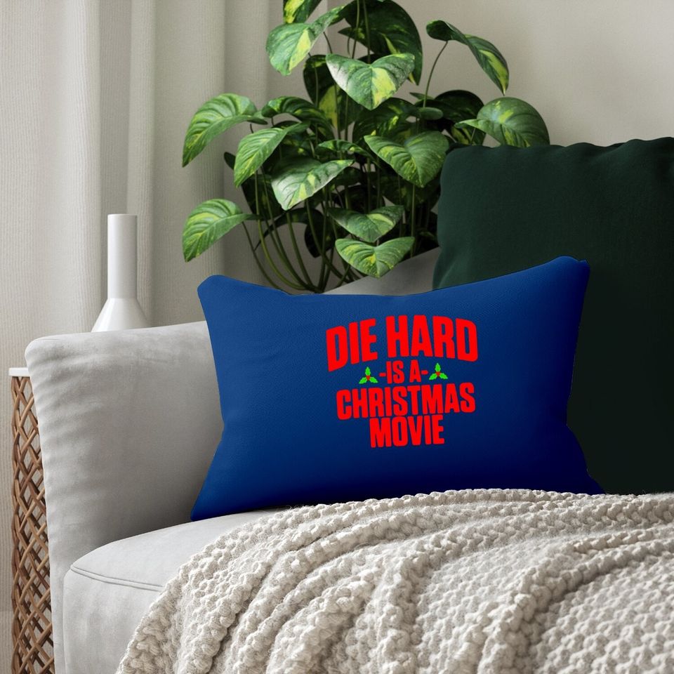 Die Hard Christmas Lumbar Pillow