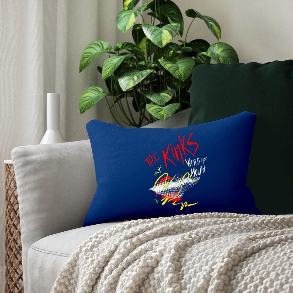 The Kinks Band Lumbar Pillow