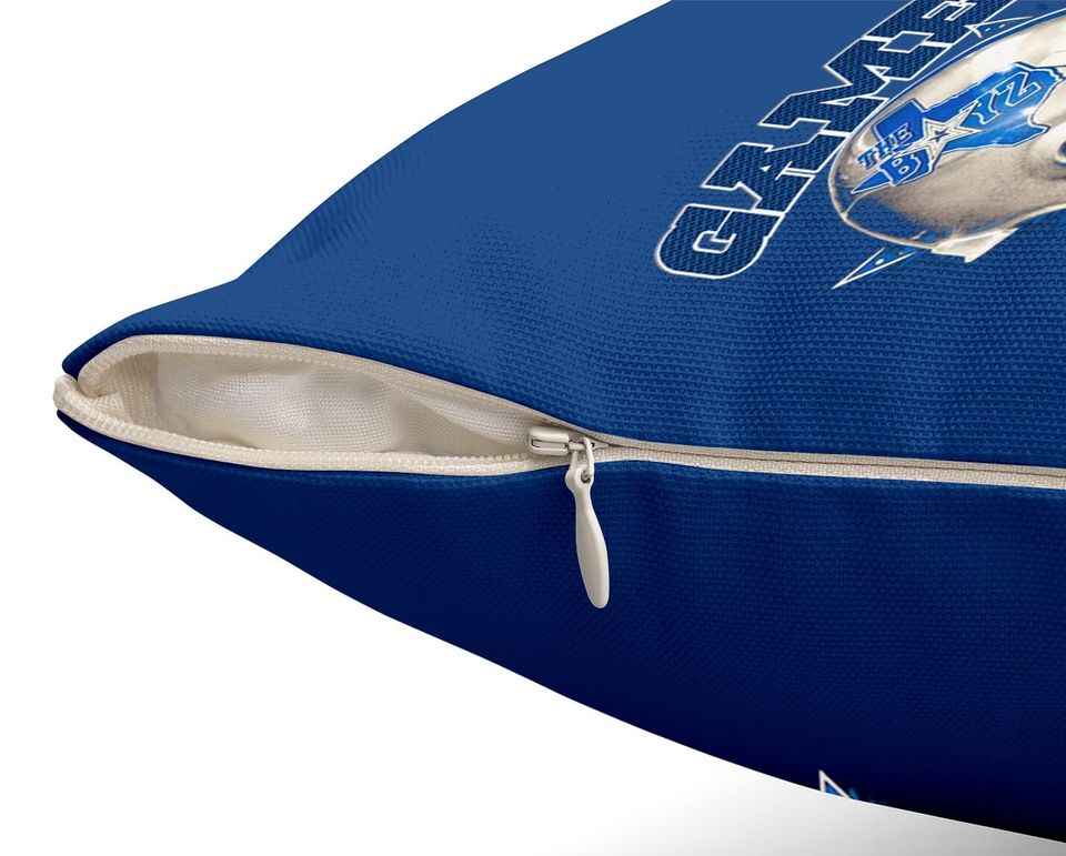Game Day Go Cowboys Throw Pillow