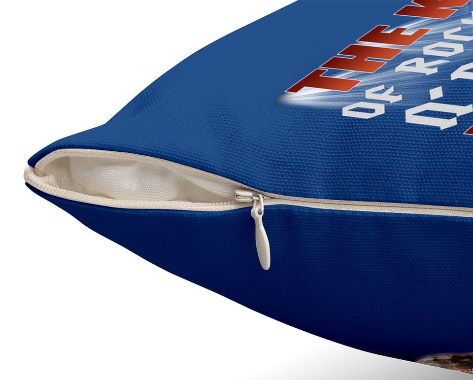 King Of Rock & Roll Elvis Presley Throw Pillow