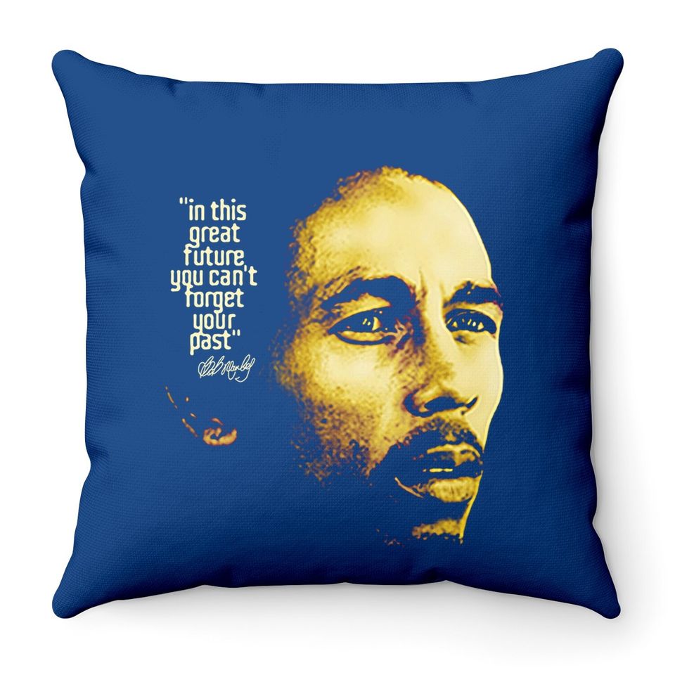 Bob Marley No Woman No Cry Throw Pillow