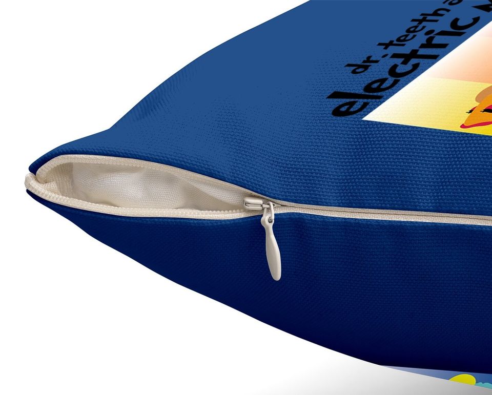 Dr. Teeth And The Electric Mayhem Throw Pillow