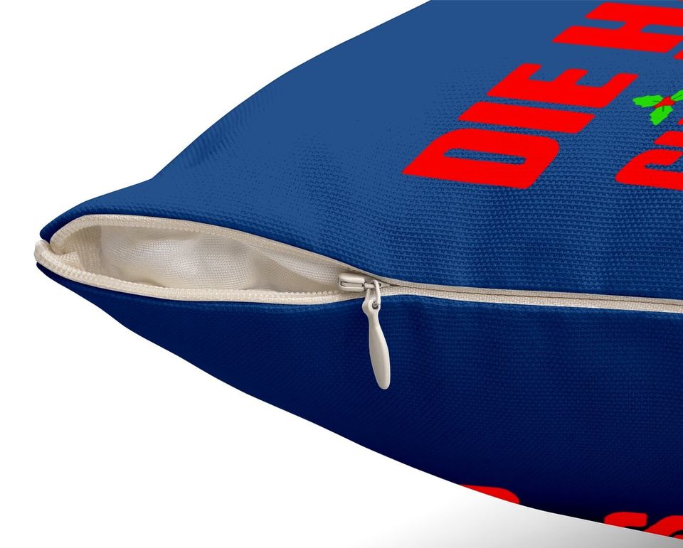 Die Hard Christmas Throw Pillow