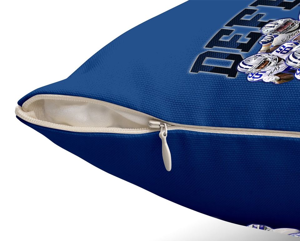 Defend The Star Dallas Cowboys Throw Pillow