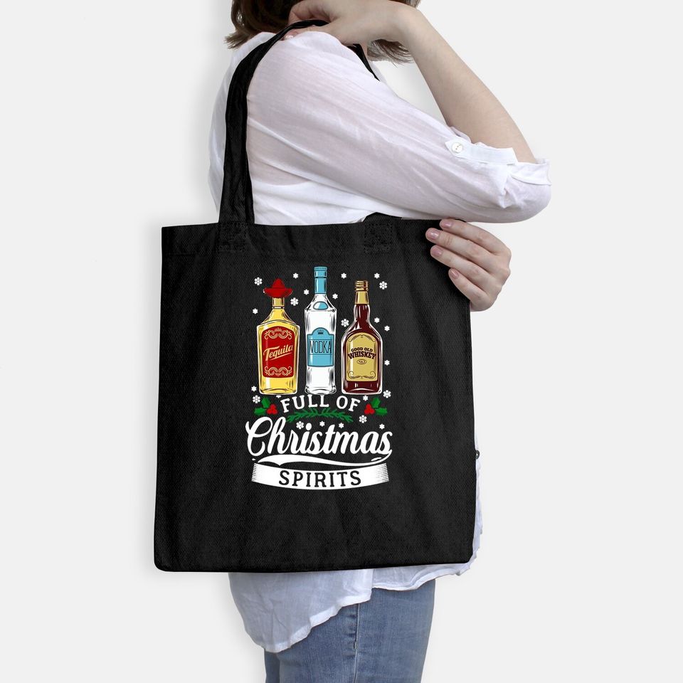 Full Of Christmas Spirits Bags