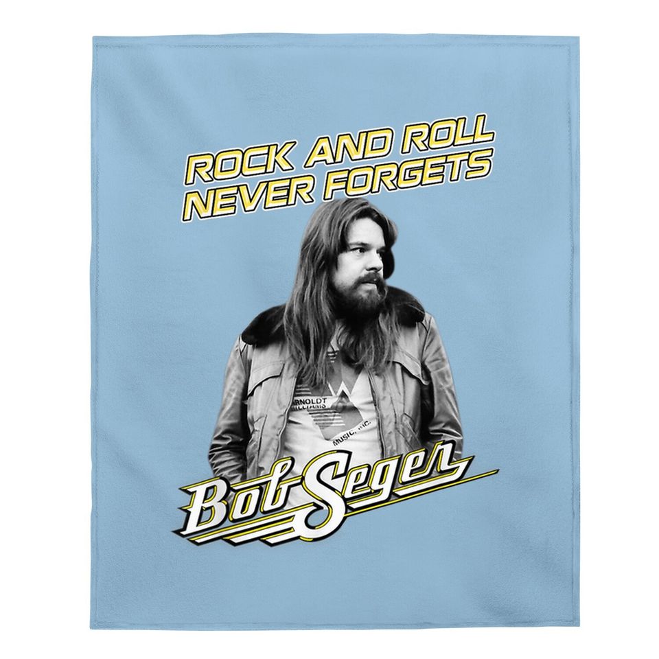 Vintage Bob Arts Seger Rock And Roll Gift For Fan And Lovers Baby Blanket
