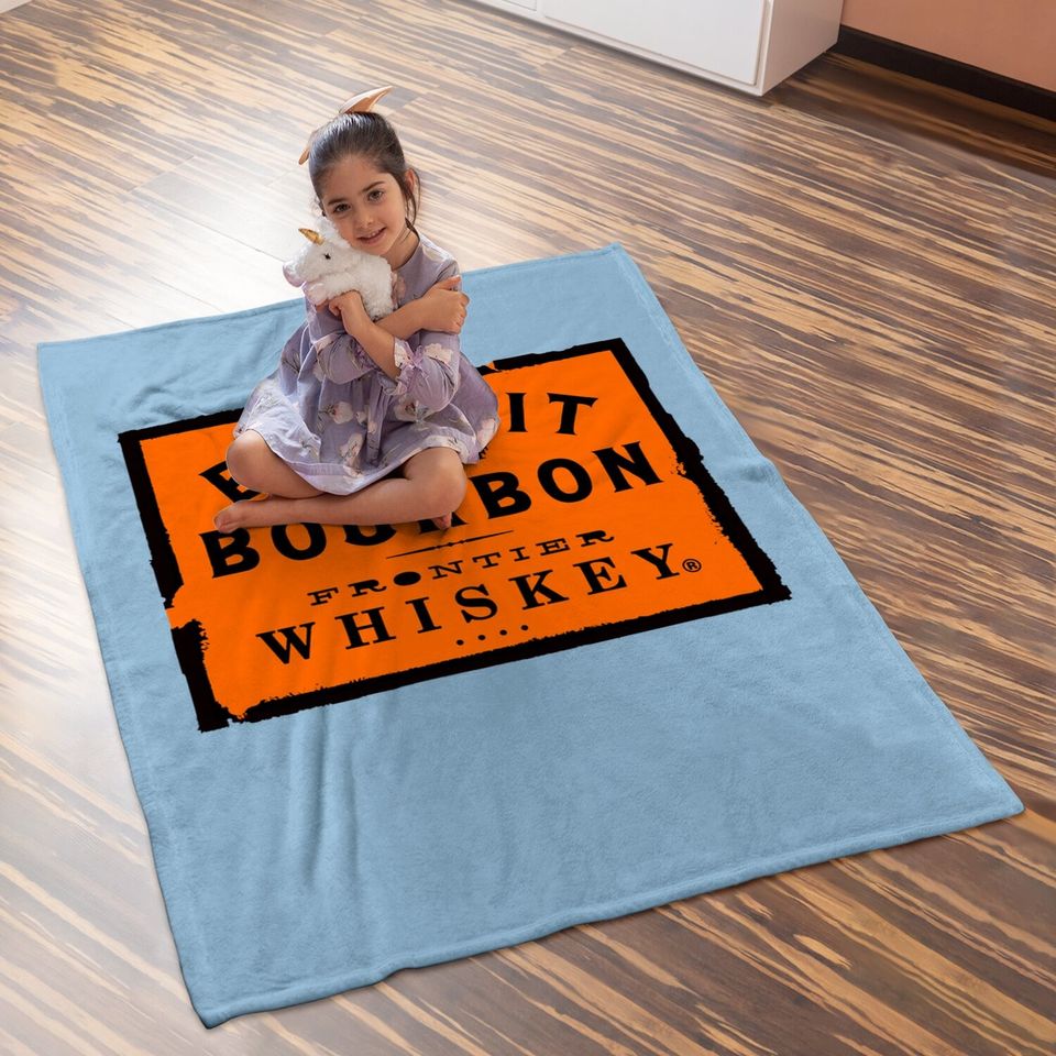 Bulleit Bourbon Frontier Whiskey Baby Blanket Wine