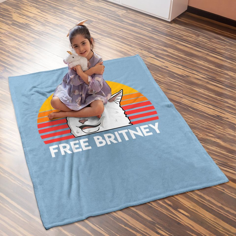 Free Britney Movement #freebritney Baby Blanket