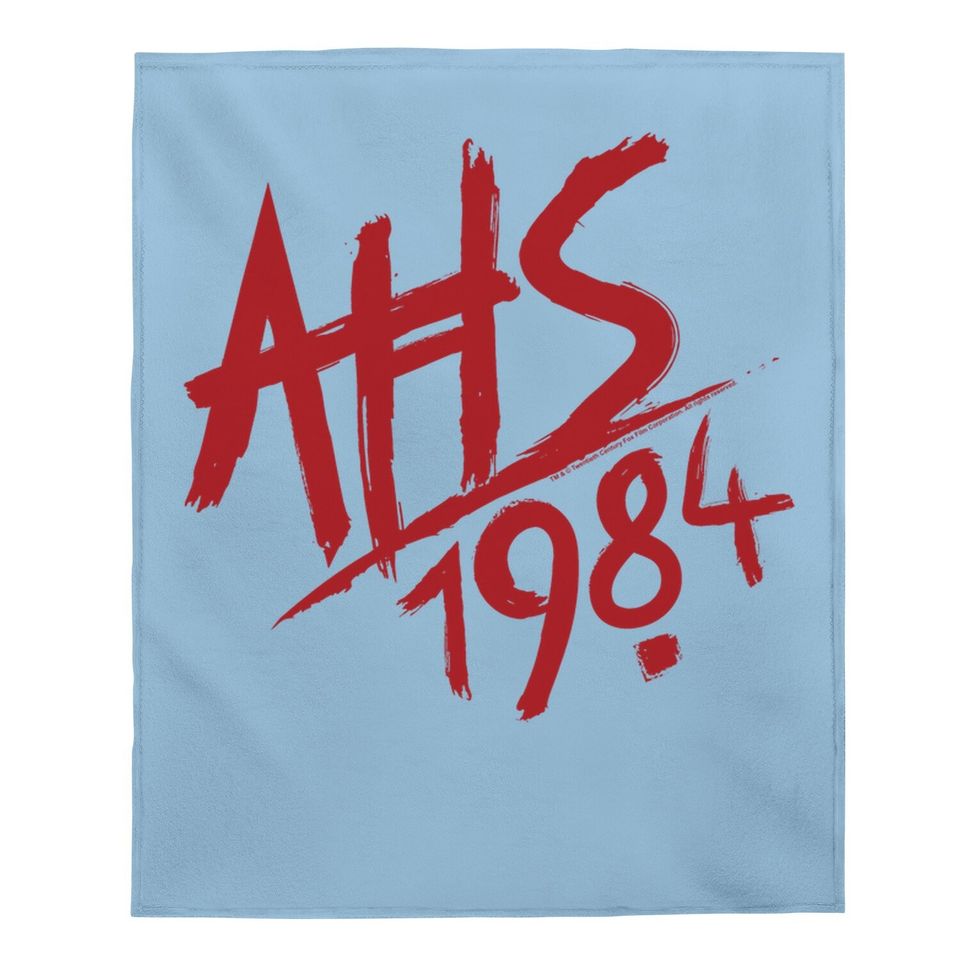 American Horror Story: 1984 Logo Baby Blanket