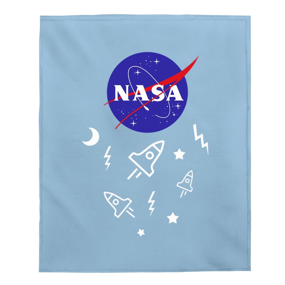 Nasa Astronaut Space Travel Baby Blanket