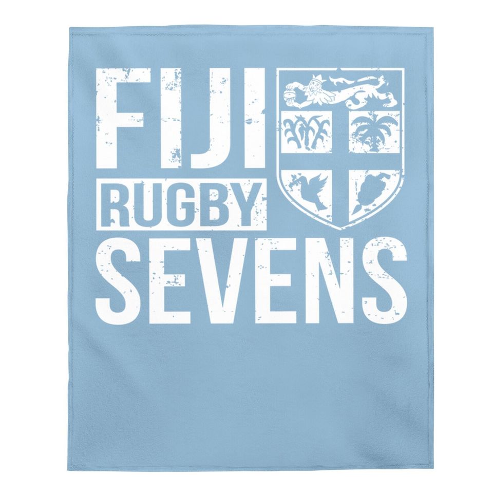 Fiji Rugby Sevens 7s Proud Team Baby Blanket
