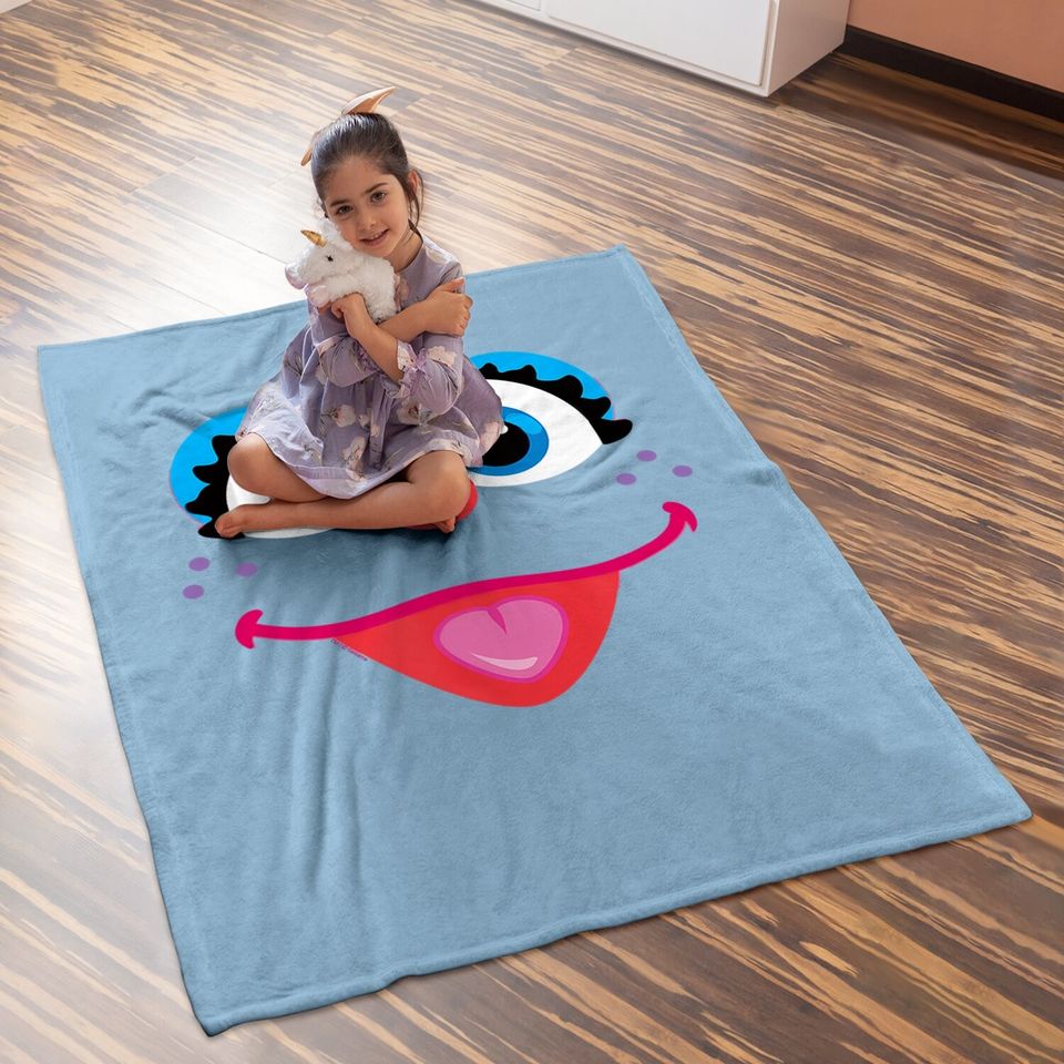 Street Abby Cadabby Face Baby Blanket