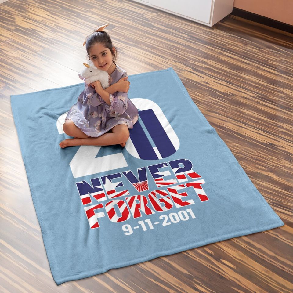 Patriot Day Baby Blanket